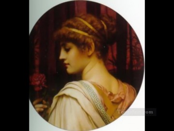  Godward Art - Chloris 1902 Neoclassicist lady John William Godward